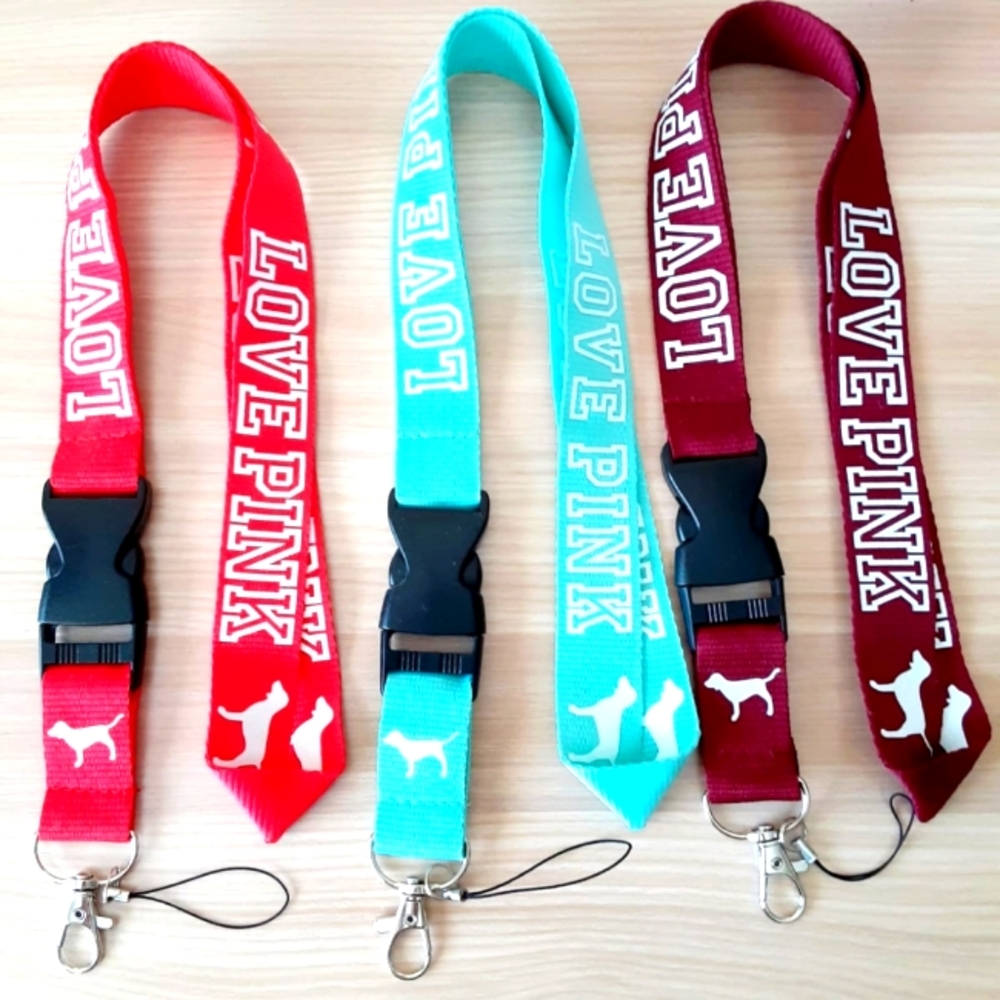 Victoria's secret PINK lanyard bundle